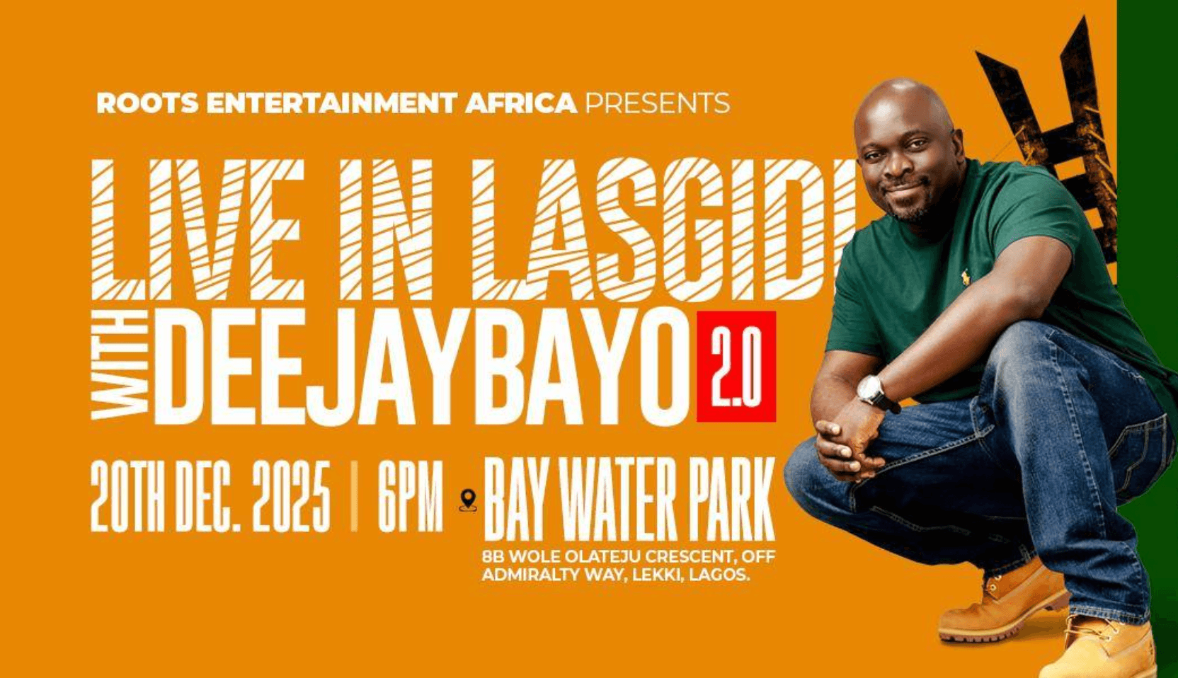 Live in Lasgidi with DeeJay Bayo 2.0 at Bay Water Park